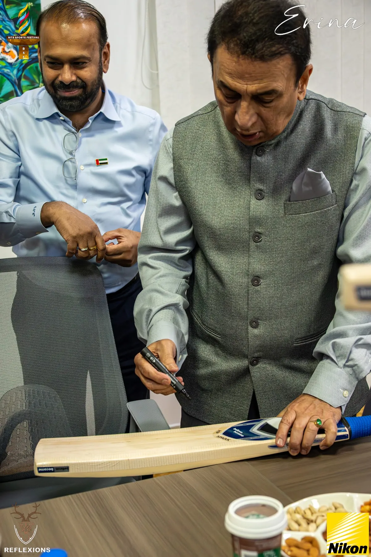 Sunil Gavaskar at BSF 2025